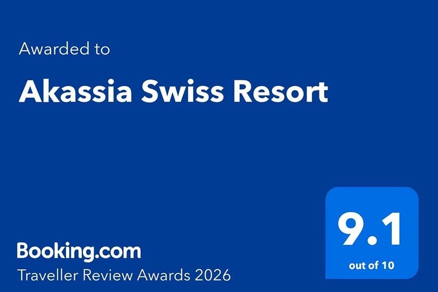 Akassia Swiss Resort Wins Booking.com Award 2026